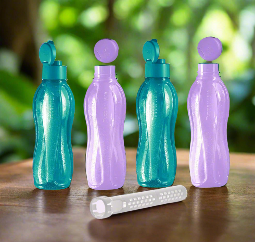 AQUASAFE 750ML Set Of 4 + Eco Bottle Fruit Infuser - PB Offer
