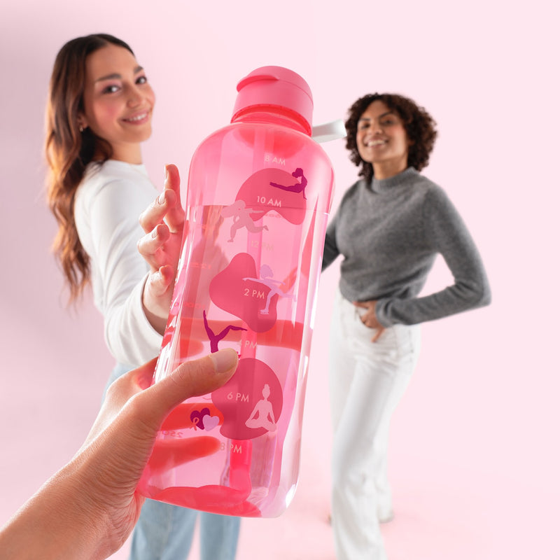 Aquavibe Bottle Pink 2L