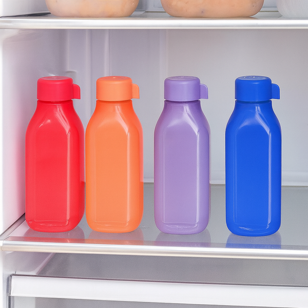 Eco 1L Square Bottle (4 Pcs)