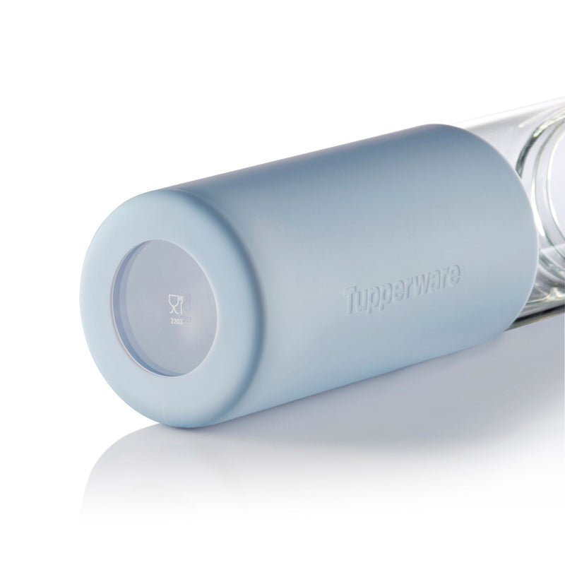 AQUANANDA GLASS BOT 550ML BLUE